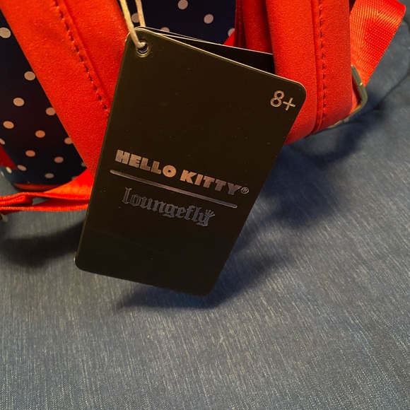 Hello Kitty Patriotic Loungefly Mini Backpack - Picture 3 of 9